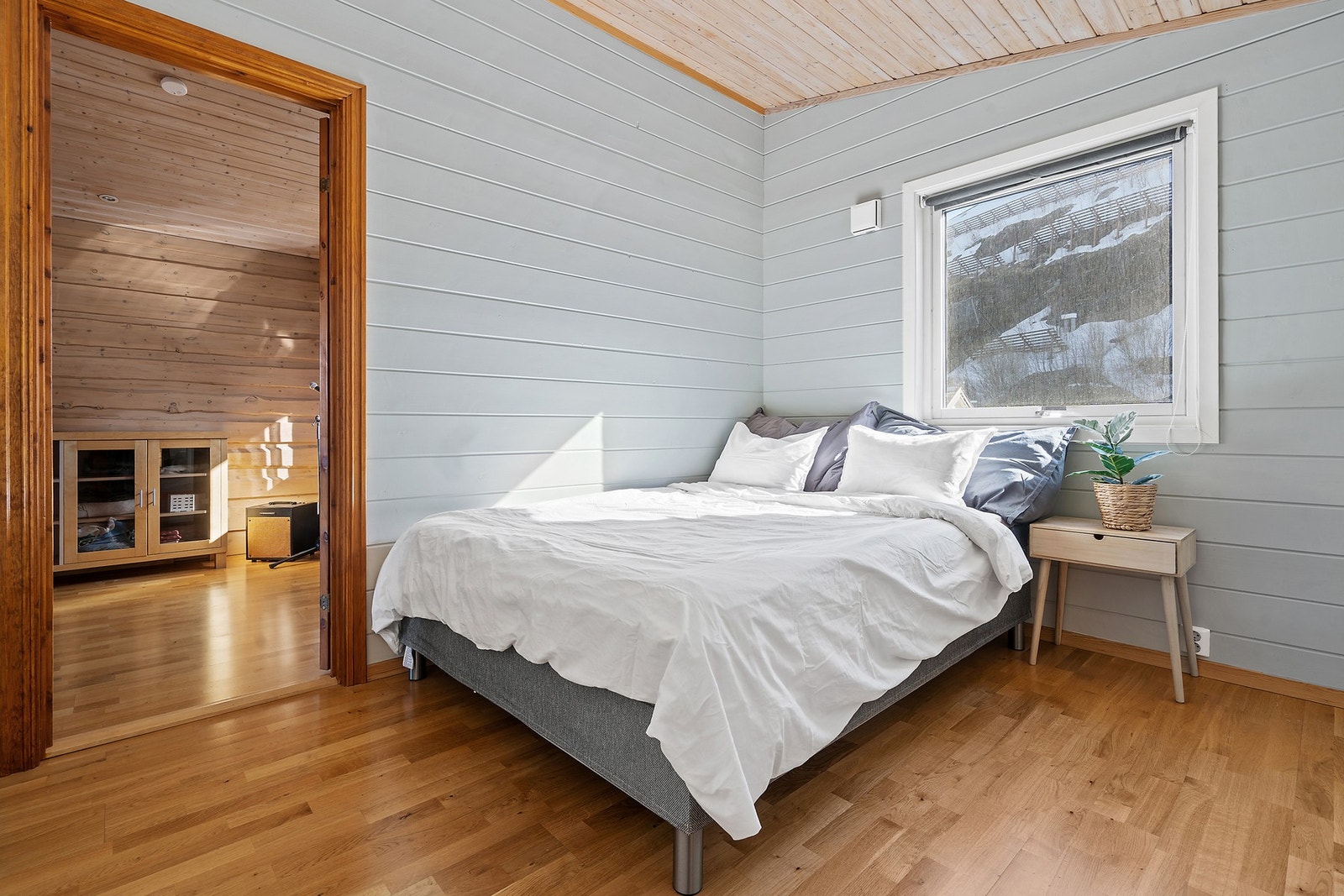 Soverom på loft Galleribilde