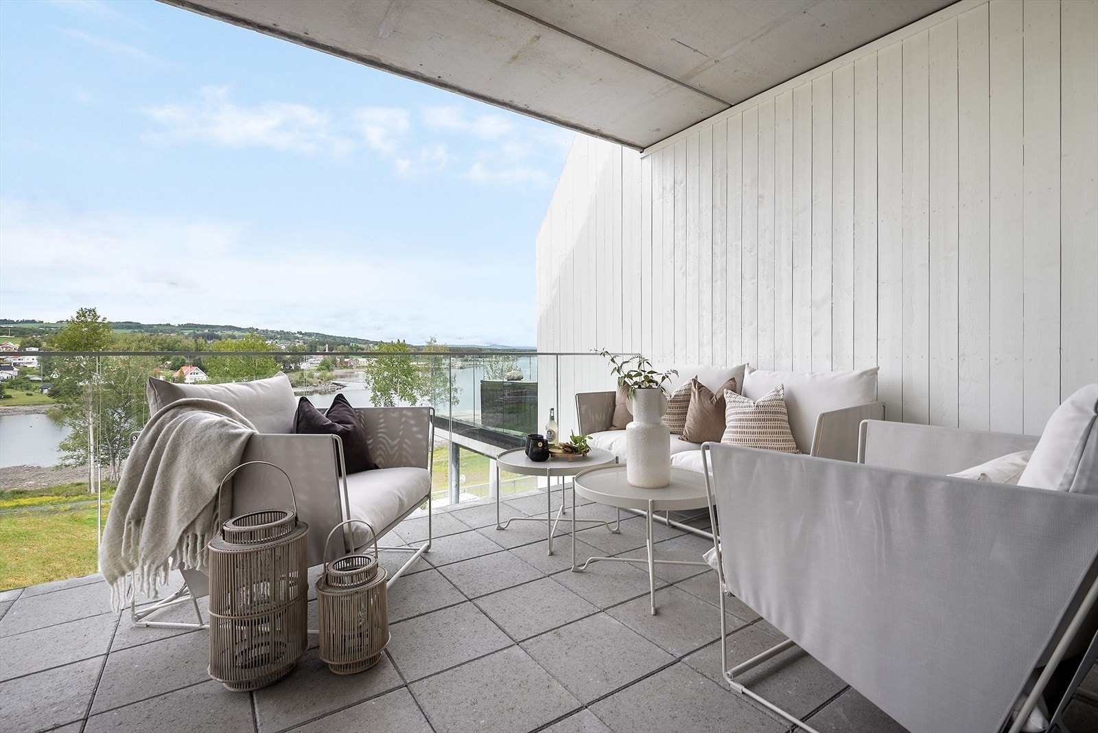 Detaljbilde terrasse. Galleribilde