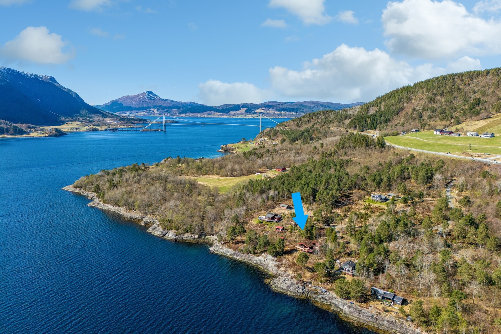 Drone bilde/område bilde Galleribilde