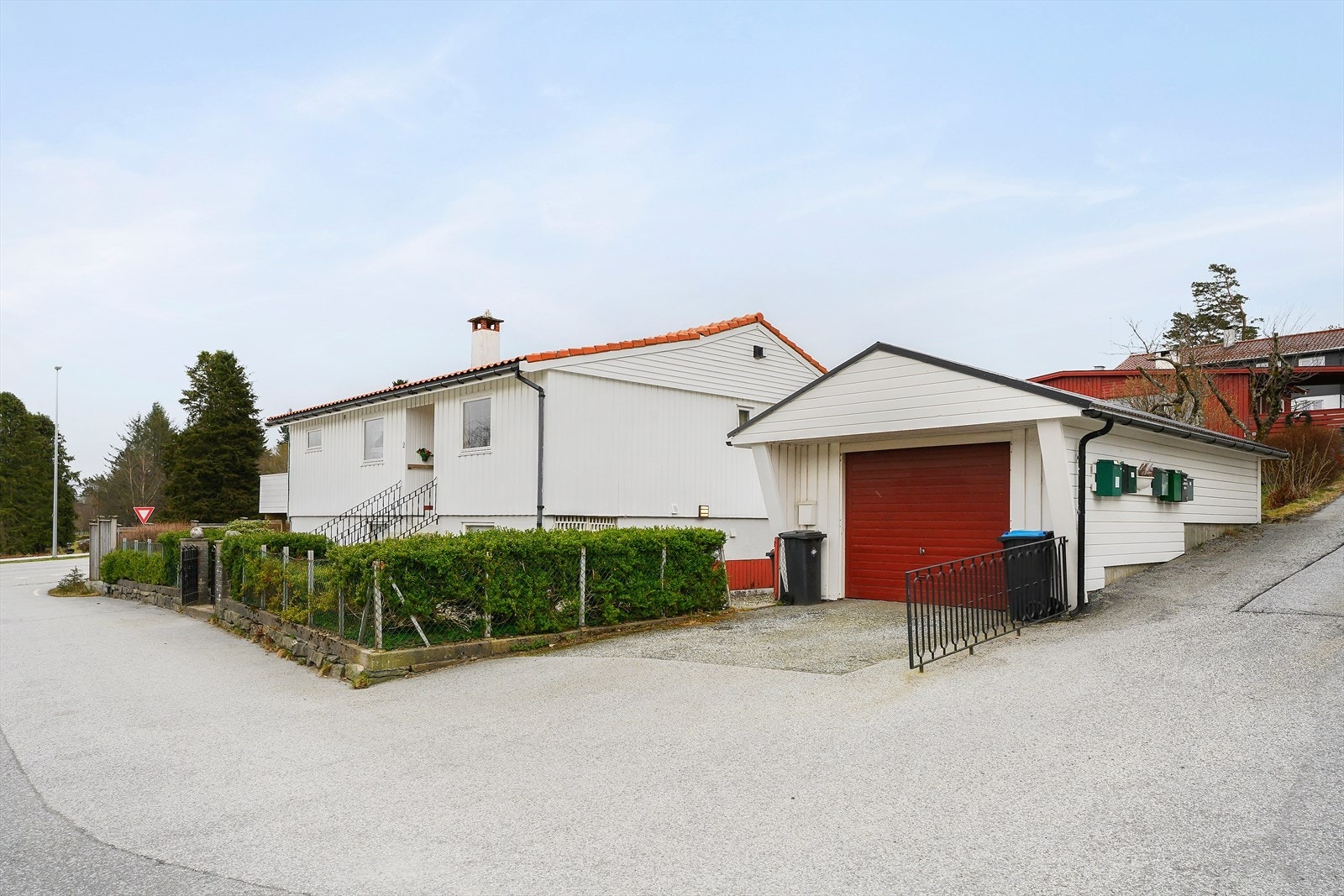 Parkering i og foran egen garasje Galleribilde