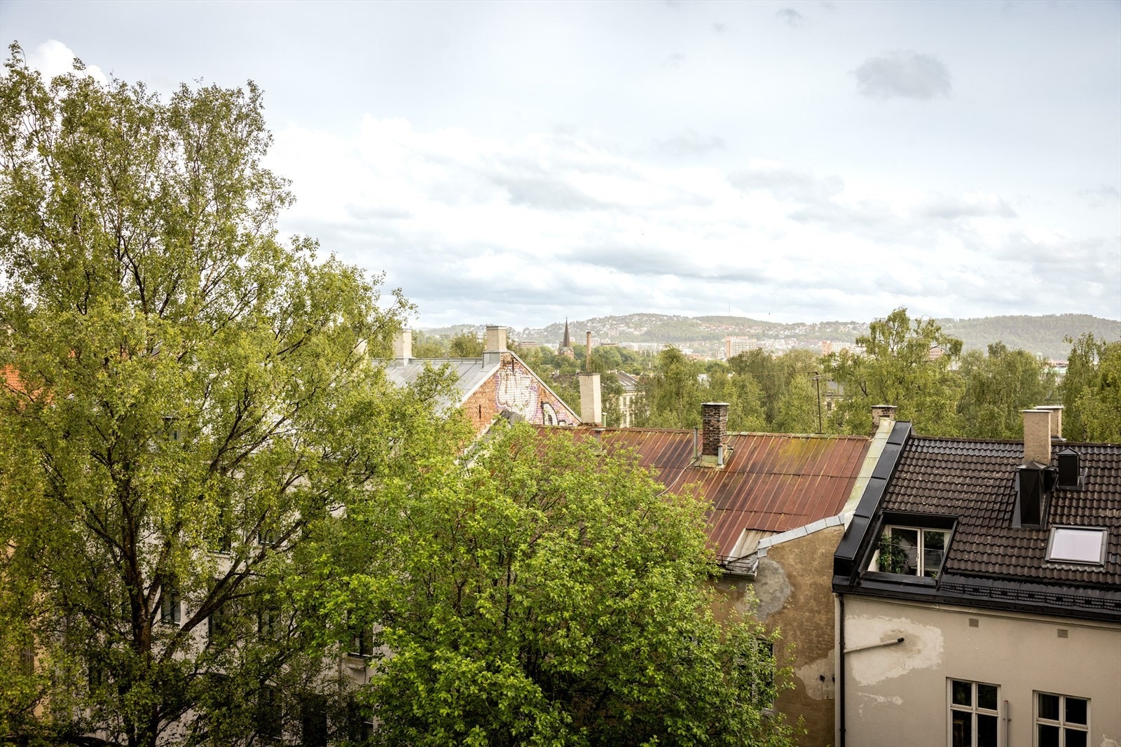 Fantastisk utsikt fra balkongen! Galleribilde