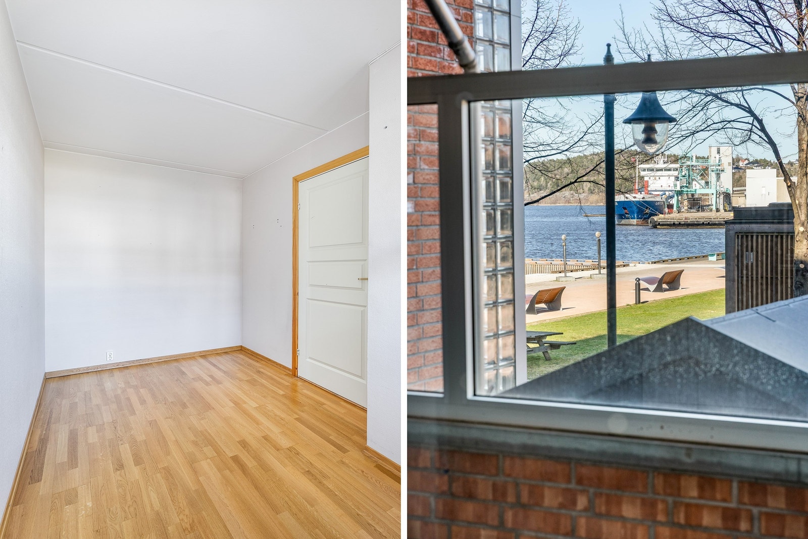 Soverommene har vindu i nordveggen og er dermed lite solutsatt. Galleribilde