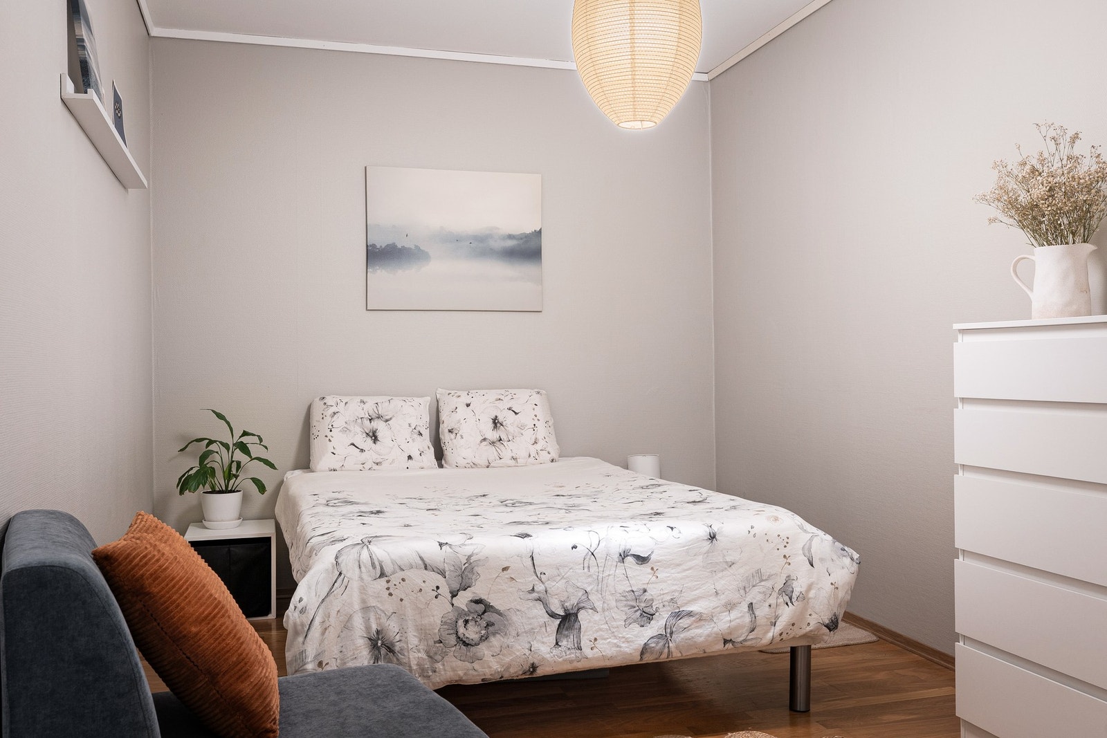 Dette rommet er en bod på den godkjente tegningen. Galleribilde