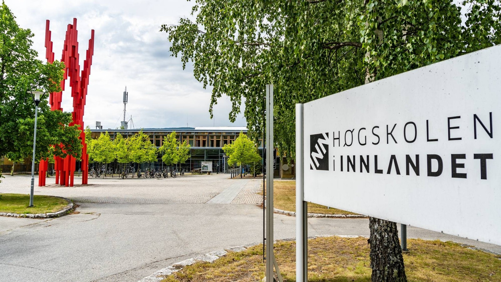 Kort vei til Universitetet i Innlandet. Galleribilde