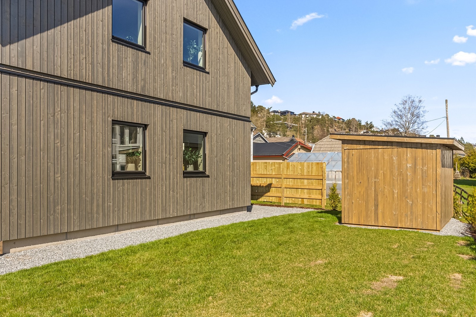 Gressplen mot øst. Galleribilde