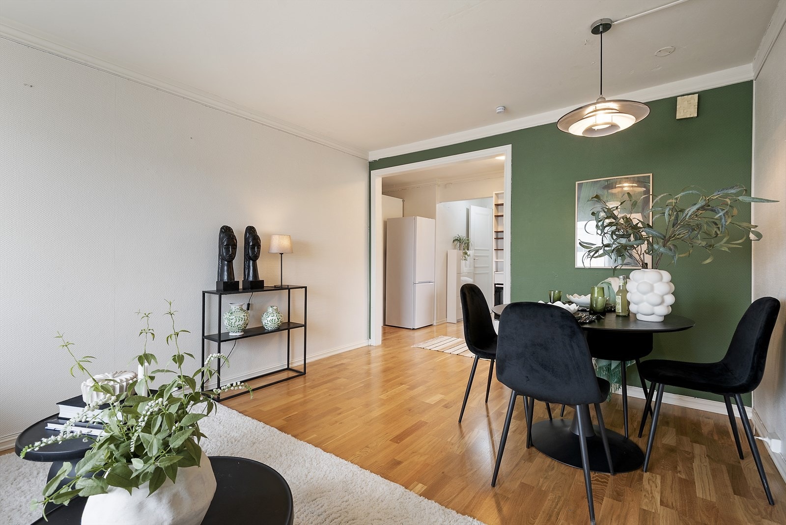 Stilig bruddvegg i et lunt fargevalg. Galleribilde