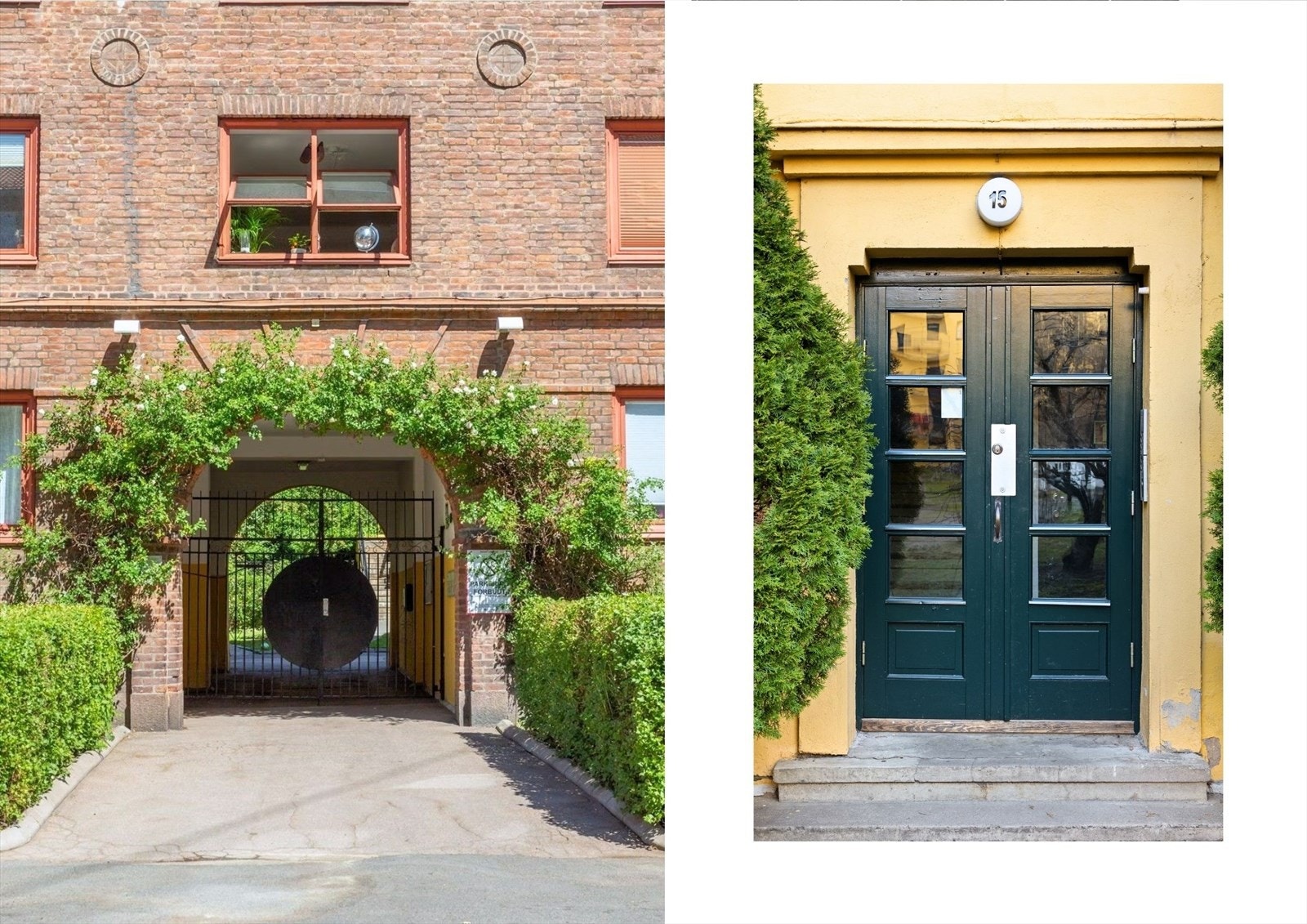 Velkommen til Sommerfrydløkken Boligaksjeselskap, en klassisk bygård fra 1933 med teglsteinsfasade mot gaten Galleribilde