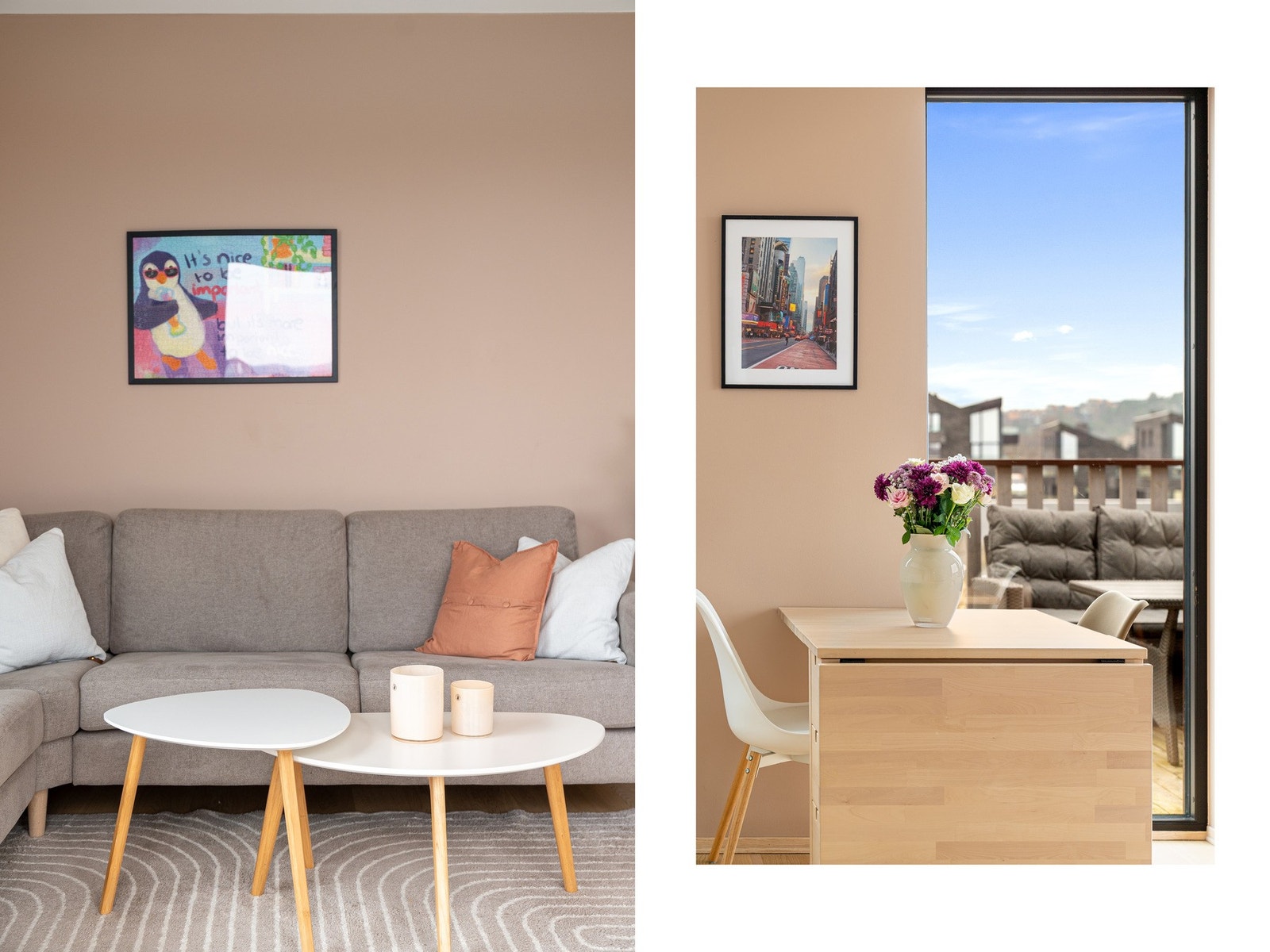 God plass til både spisebord og salong Galleribilde