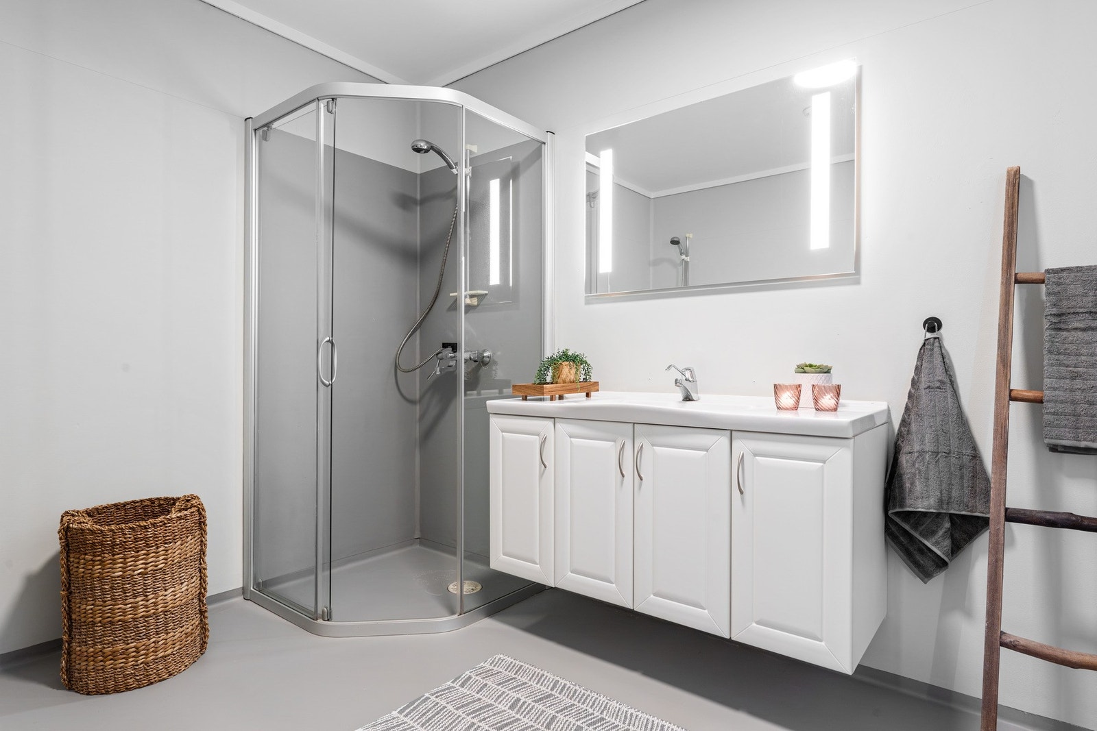 Badet er lyst med mye potensiale. Galleribilde