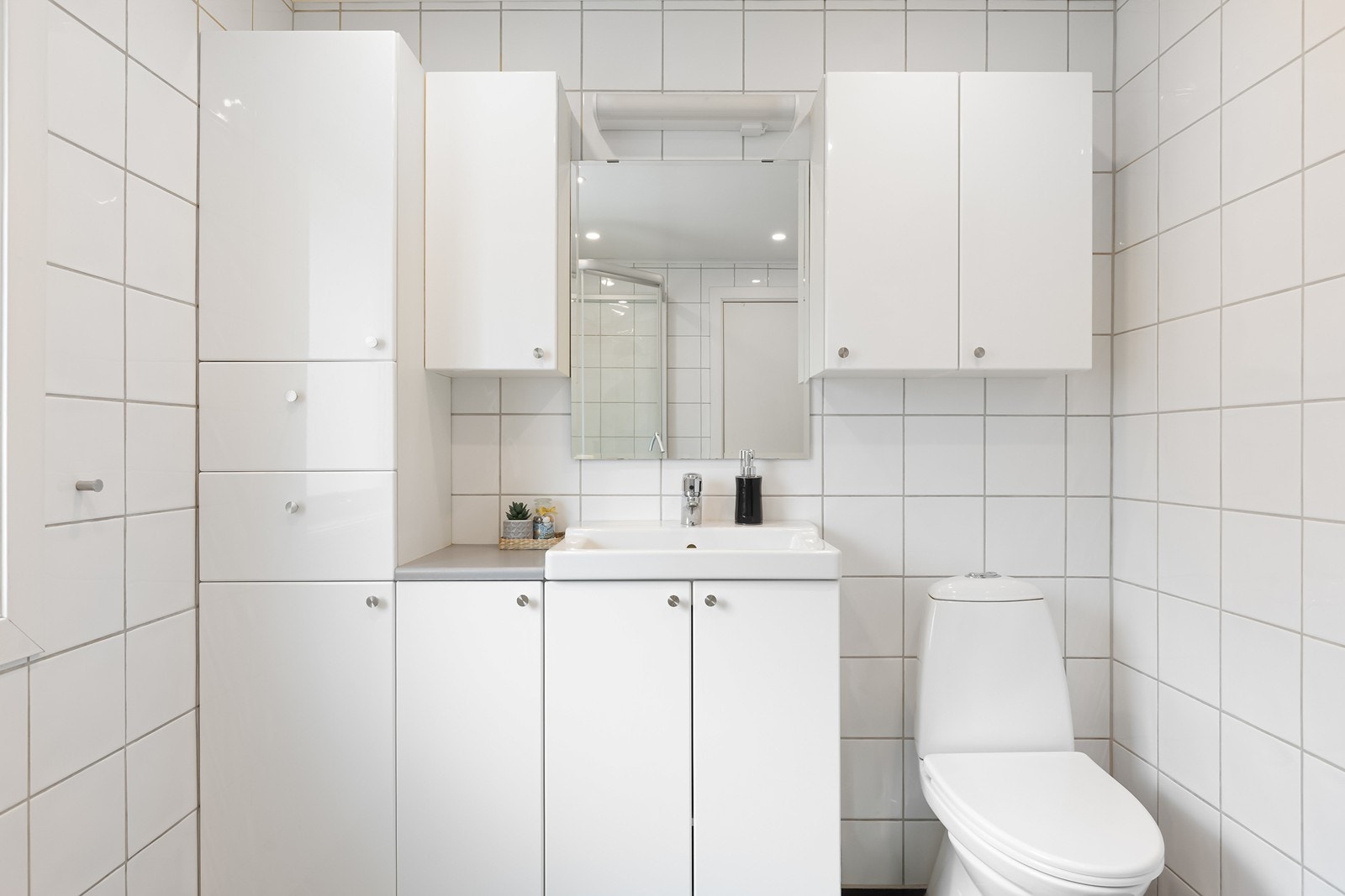 Det du ikke får plass til her - det trenger du ikke. Galleribilde