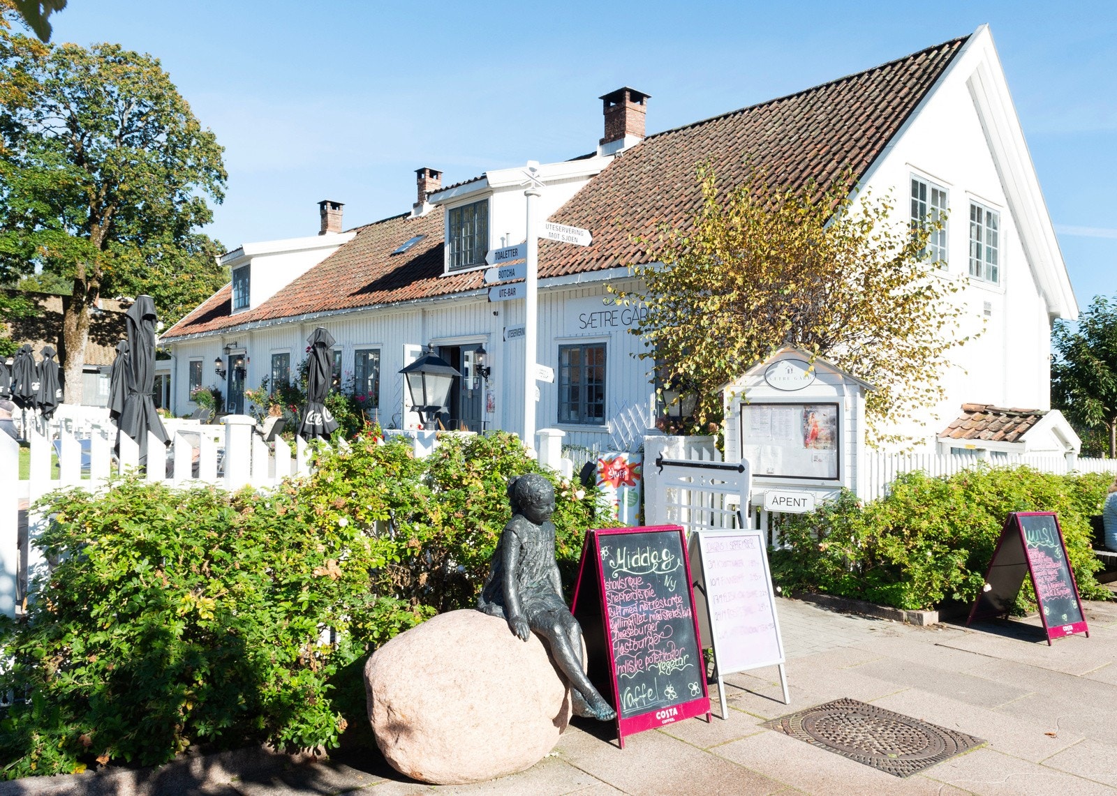 Kort vei til Sætre sentrum Galleribilde