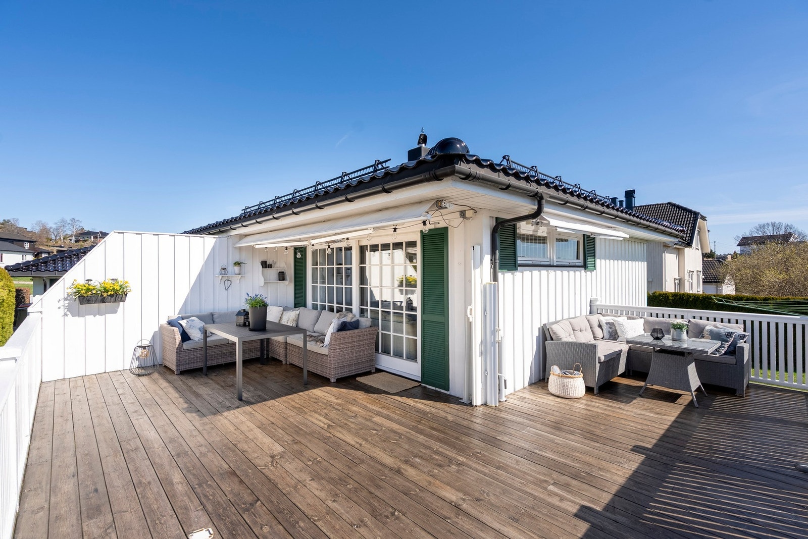 Terrasse og utvendig trapp oppgradert rundt 2015 Galleribilde