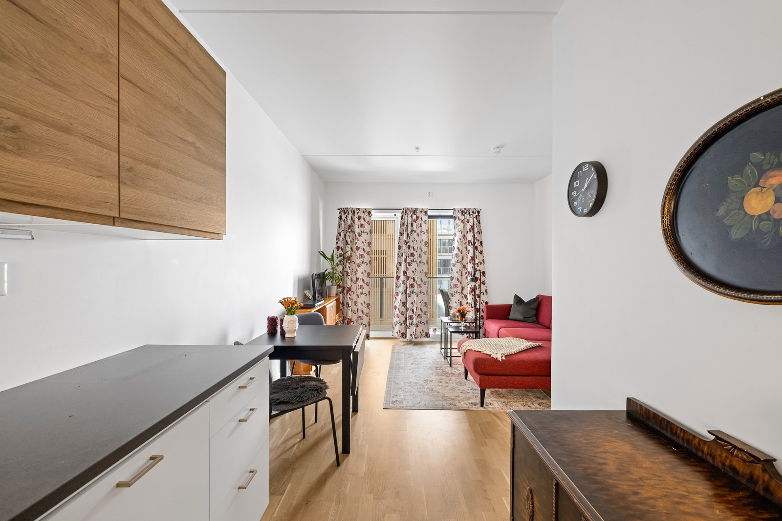 Leiligheten har balansert ventilasjon som sikrer et sunt og godt inneklima. Galleribilde