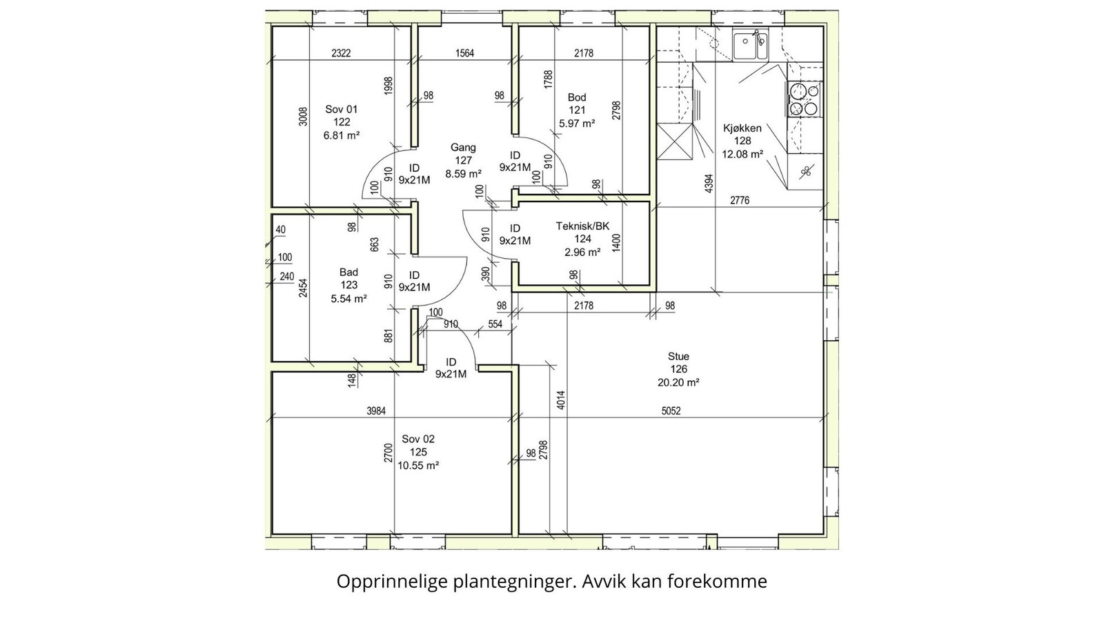 Boligen har eget teknisk rom/vaskerom som ikke er avbildet i annonsen. Galleribilde