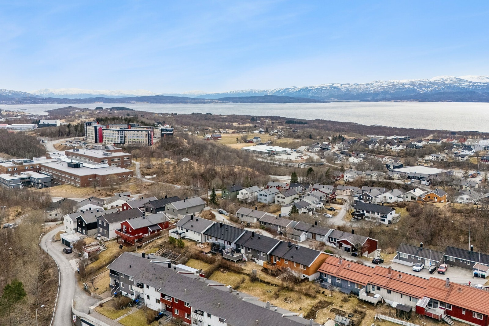 Området er skjermet, med lite trafikk og støy. Galleribilde