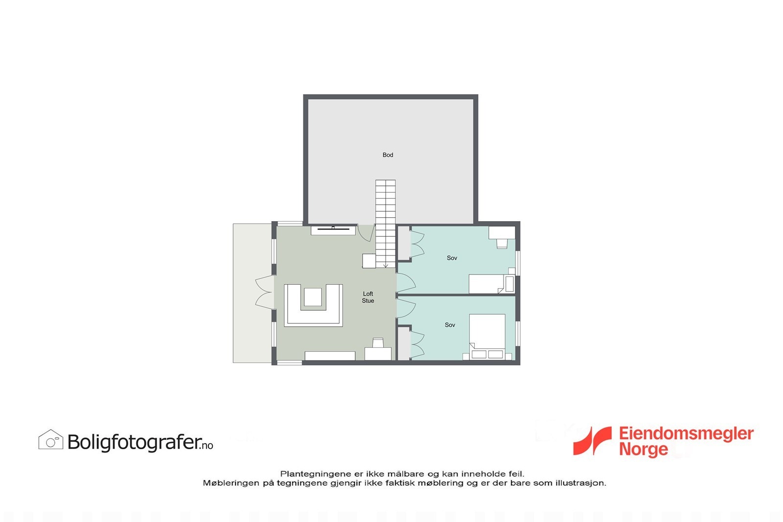 Plantegning 2. etg. Galleribilde