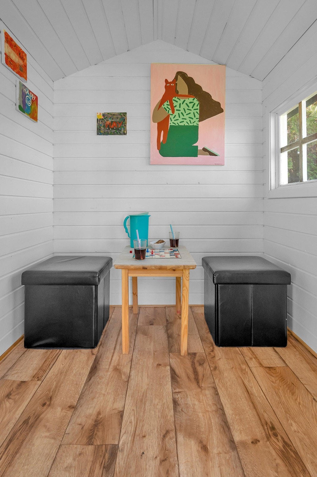 Innvendig lekehytte Galleribilde