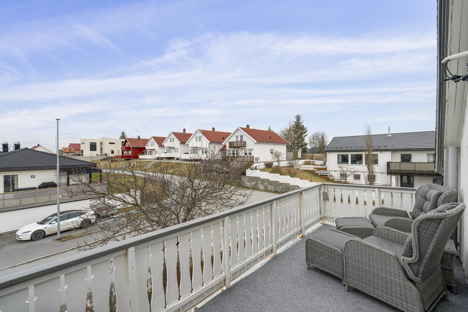 Her har man plass til utemøbler. Galleribilde