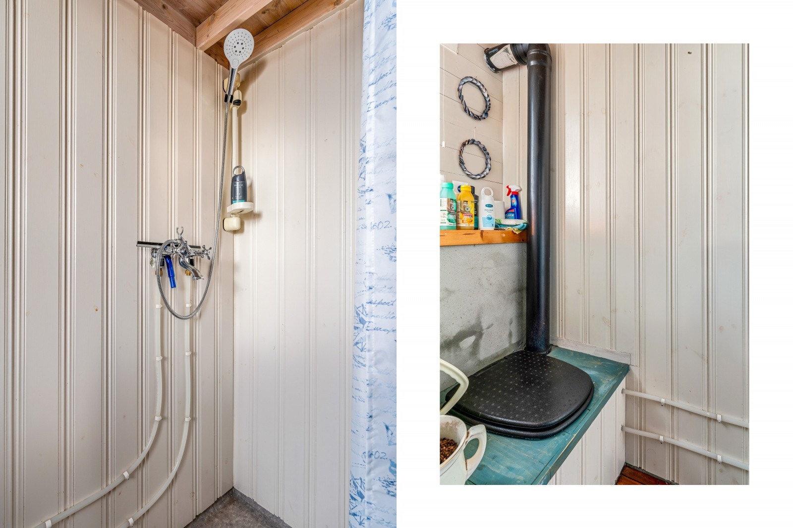 Badet er fra 2001 og er utstyrt med dusj og biotoalett. Galleribilde