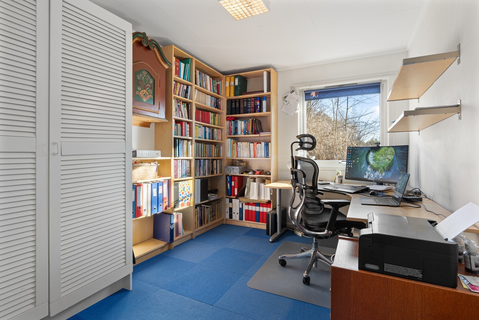 Soverom 4 brukes i dag som kontor, Galleribilde