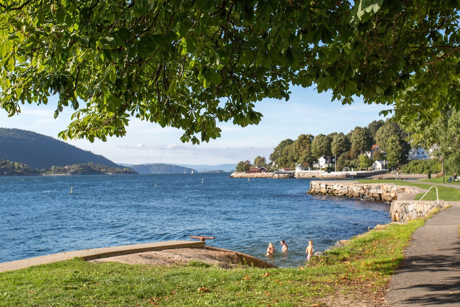 Områdebilder Drøbak sentrum Galleribilde