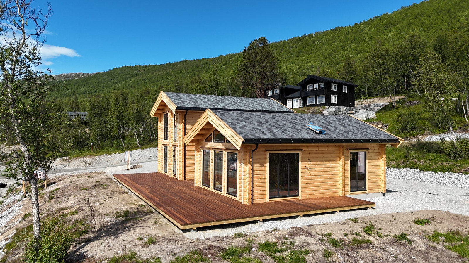 Bilde fra en annen, tilsvarende hytte Galleribilde