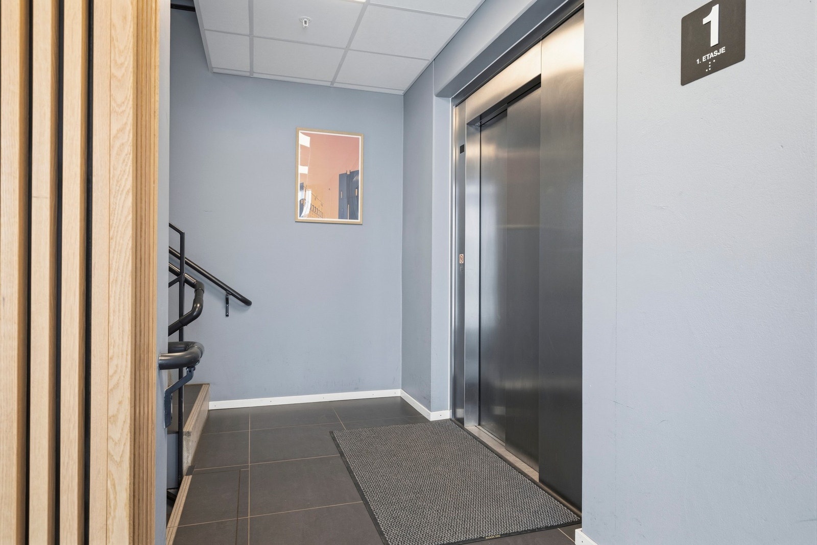 Heis rett opp til leiligheten Galleribilde