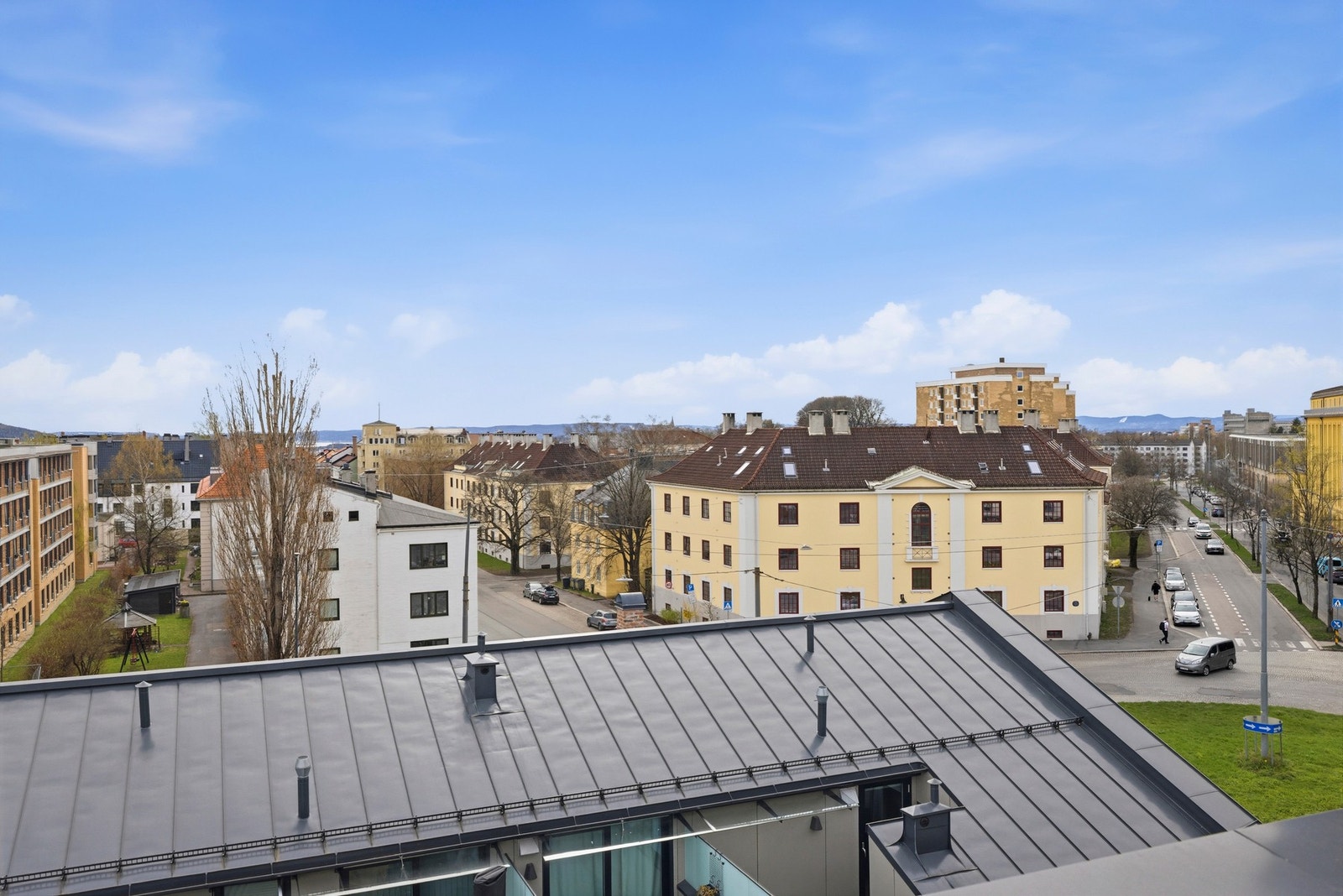 Balkong med flott utsikt Galleribilde