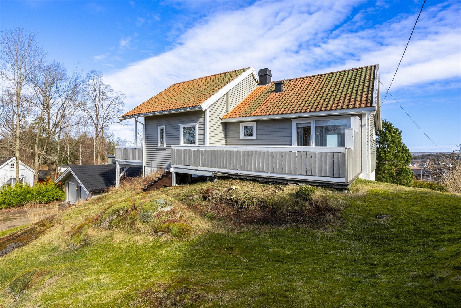 Fasade mot vest Galleribilde
