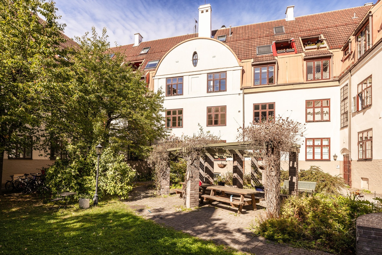 Tilgang til felles bod for oppbevaring av sykler og barnevogner. Galleribilde