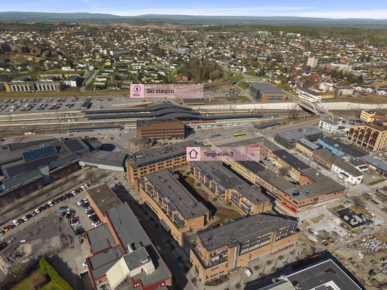 Dronefoto Galleribilde