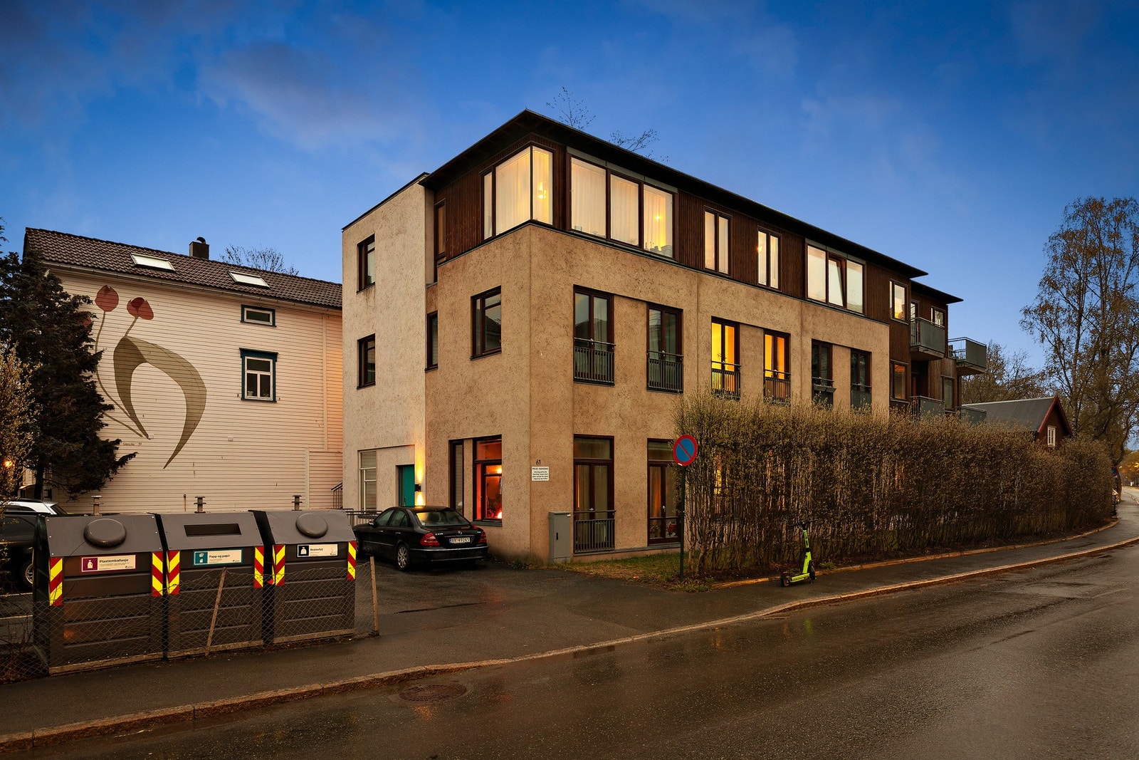 Den gamle sølvsmia er tegnet om av arkitekt Svein Skibnes til et moderne og ettertraktet sameie. Galleribilde