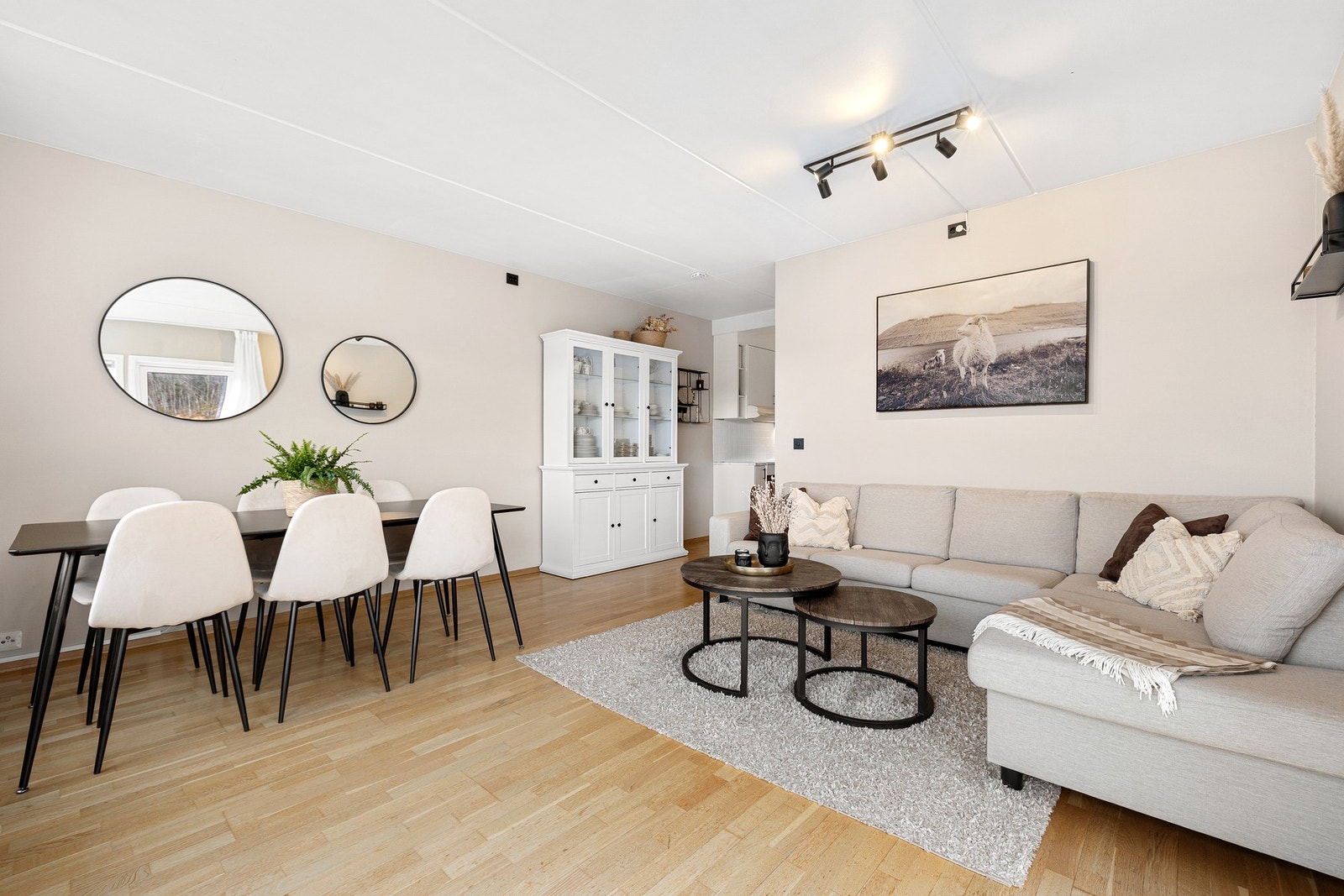 Arealeffektiv planløsning. Galleribilde