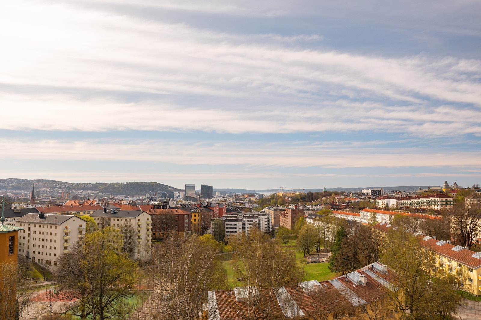 Nydelig utsikt over Iladalen og Oslo by! Galleribilde
