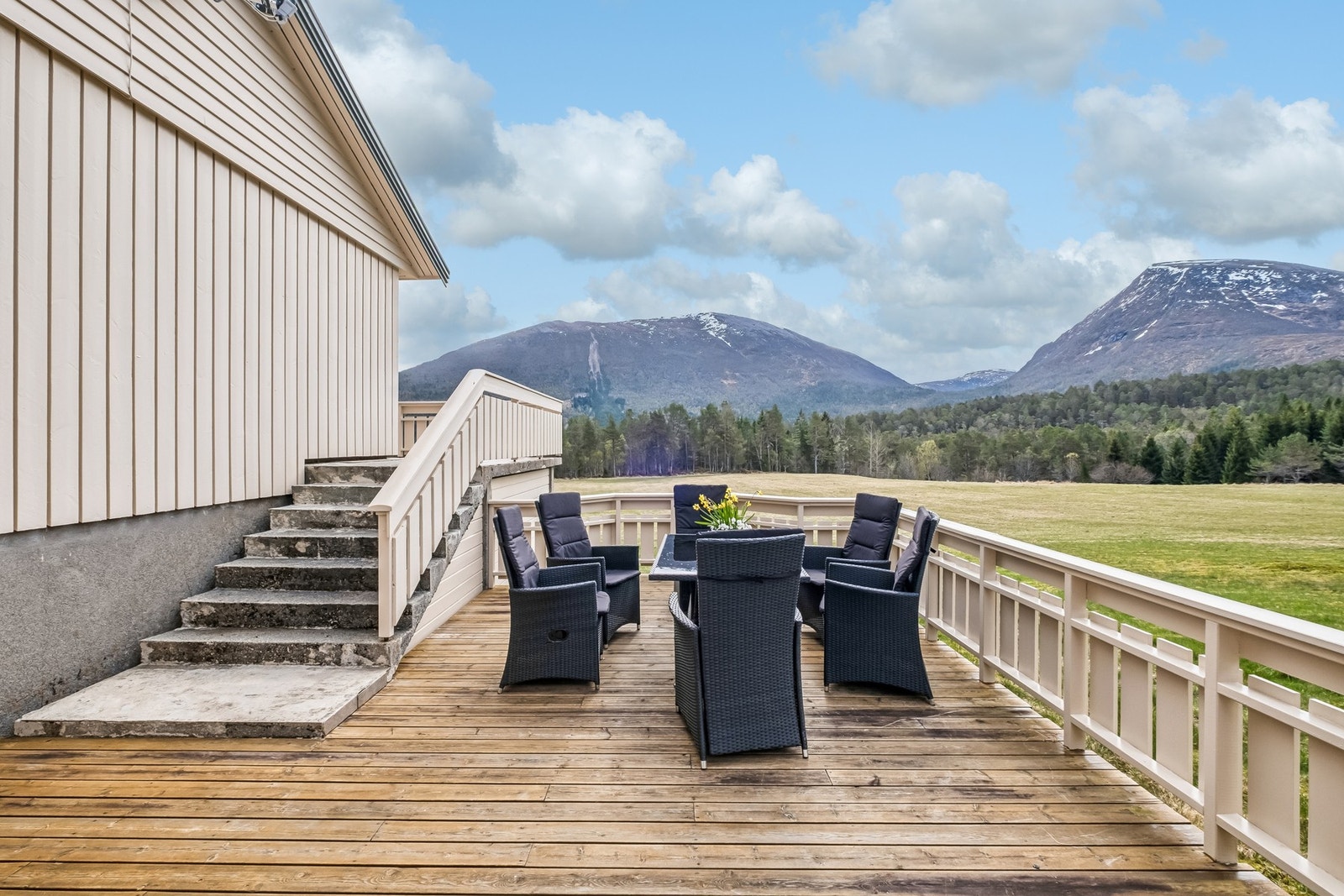 Terrasse i tilknytning enebolig Galleribilde