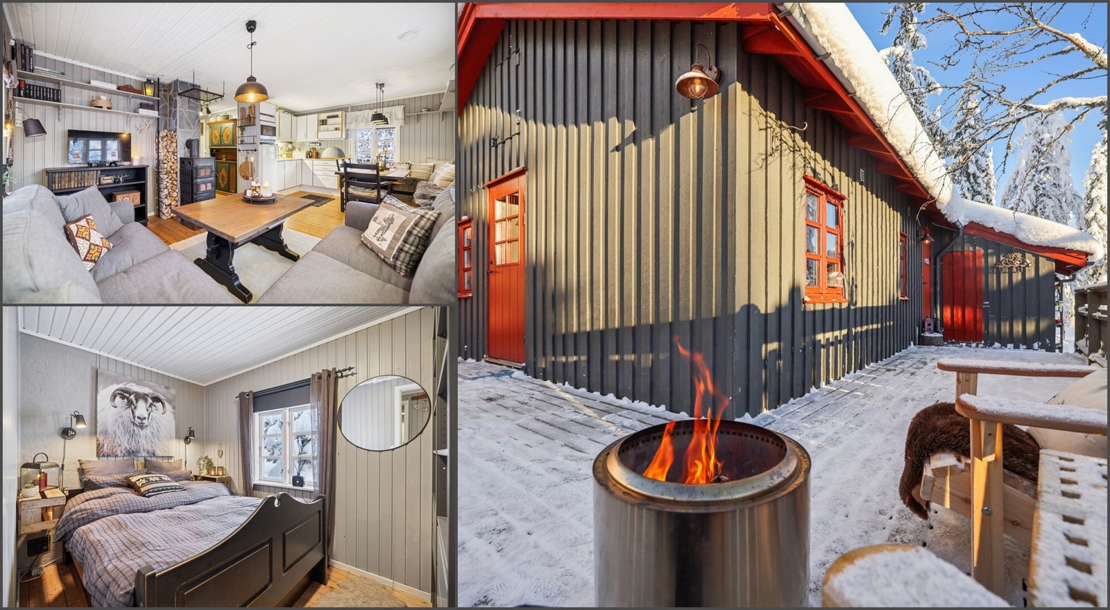 Velkommen til Gnolla 253 og denne fantasisk koselige hytta med god beliggenhet høyt i hyttefeltet. Galleribilde