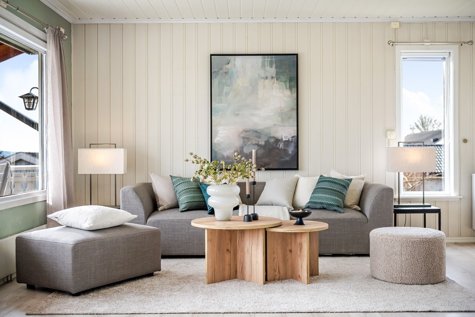 Plass til sofagruppe er det også. Galleribilde