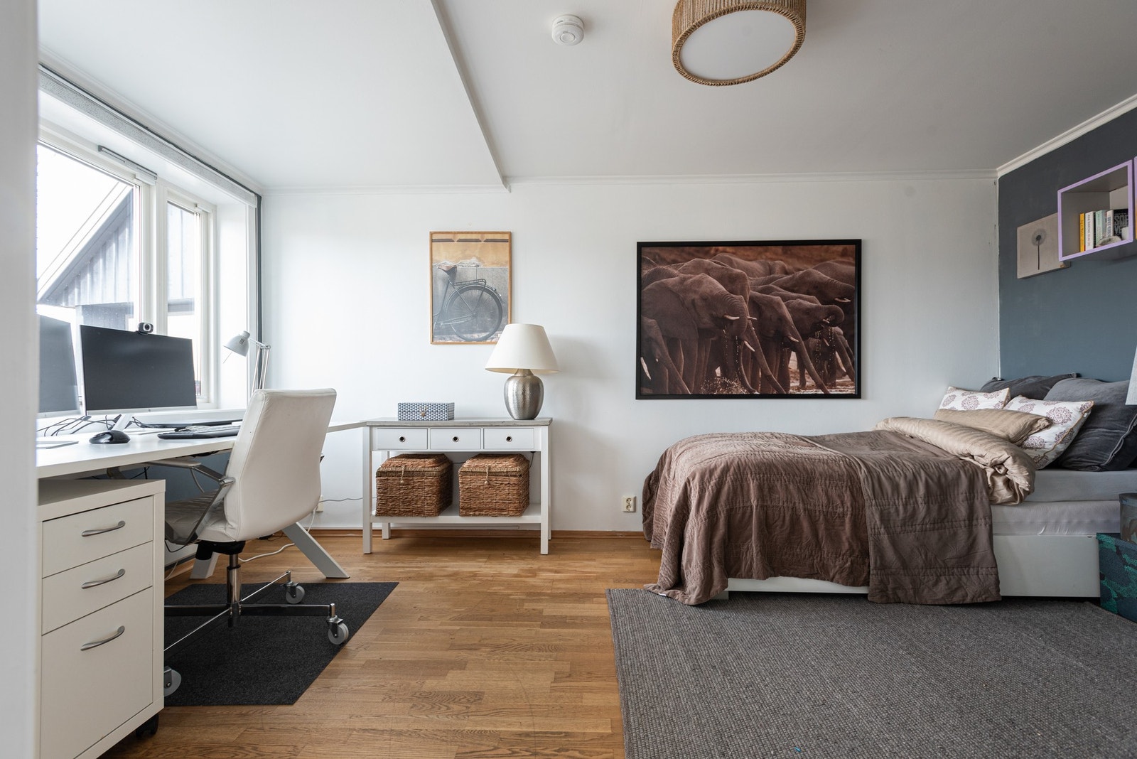 Stort soverom nr 4 i 1. etasje Galleribilde