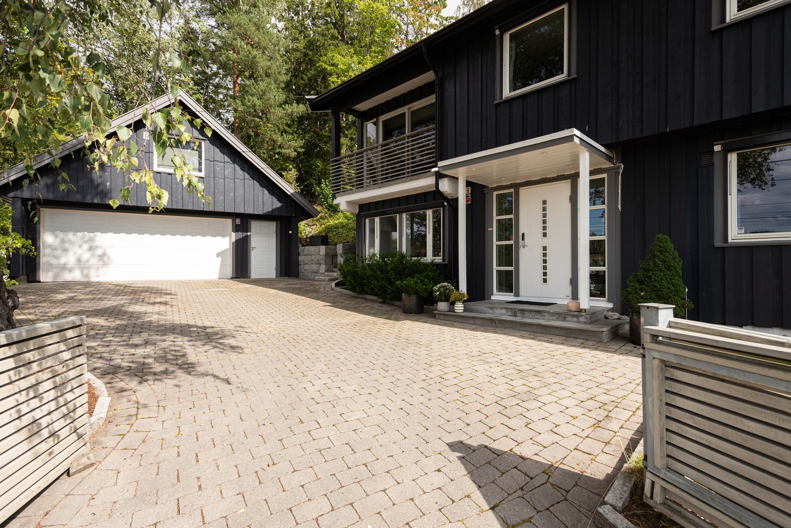 Pent opparbeidede uteområder Galleribilde