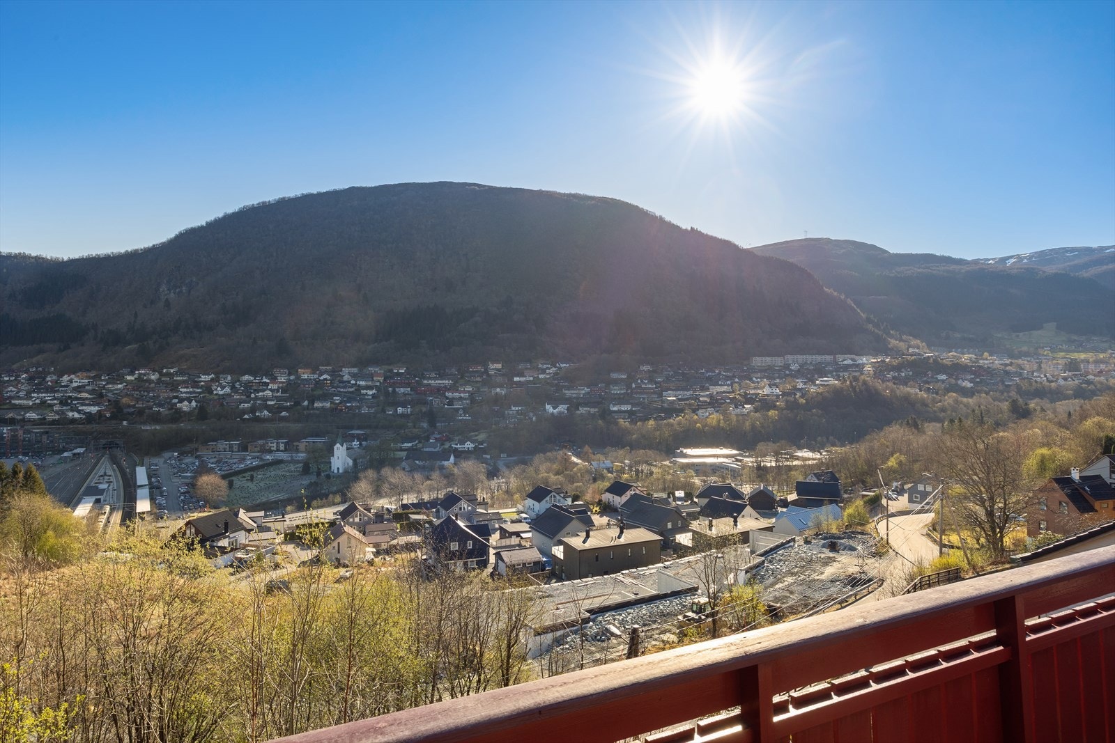 Gode solforhold fra tidlig morgen til sen ettermiddag Galleribilde