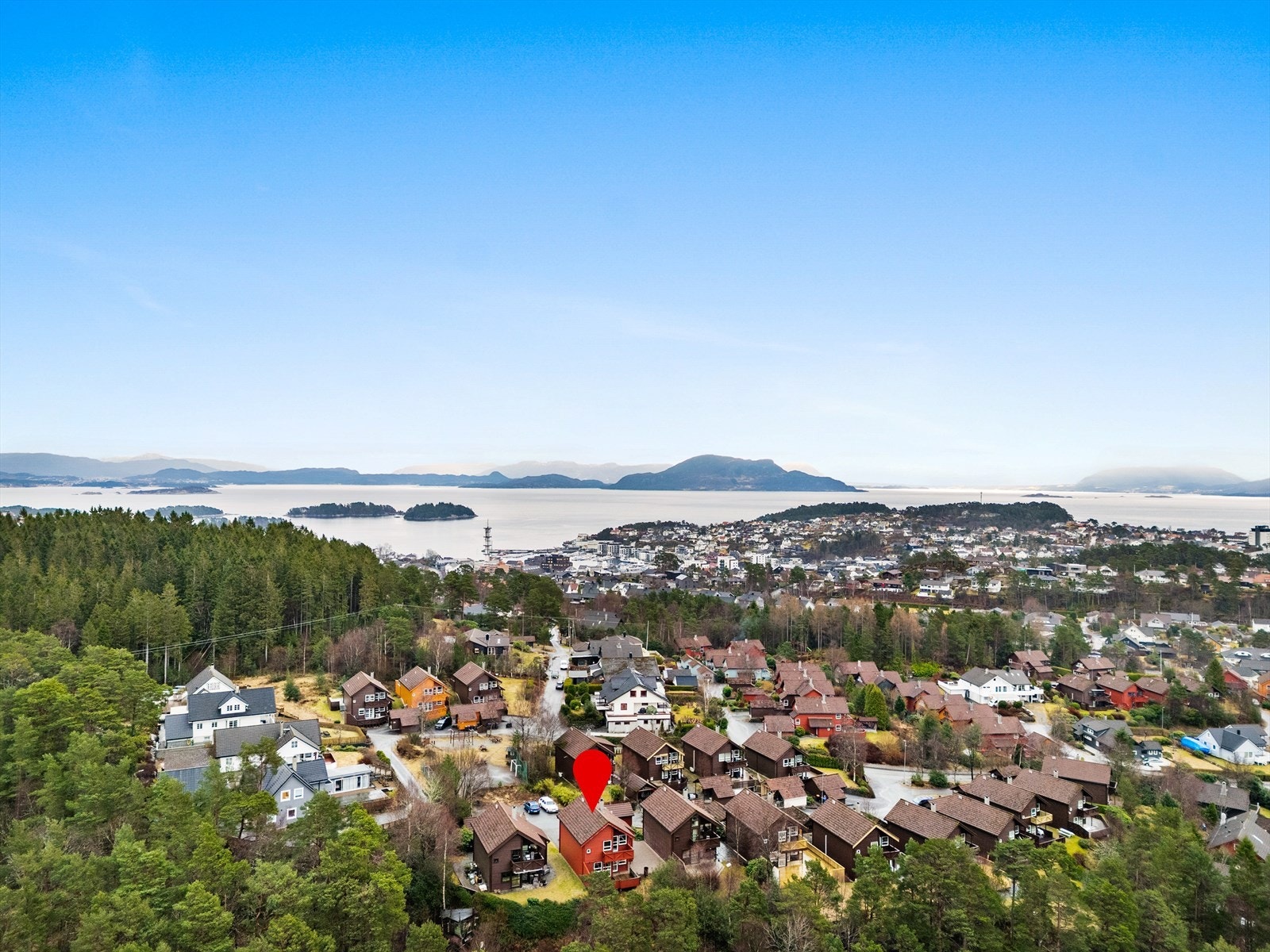 Gangavstand til Leirvik sentrum Galleribilde