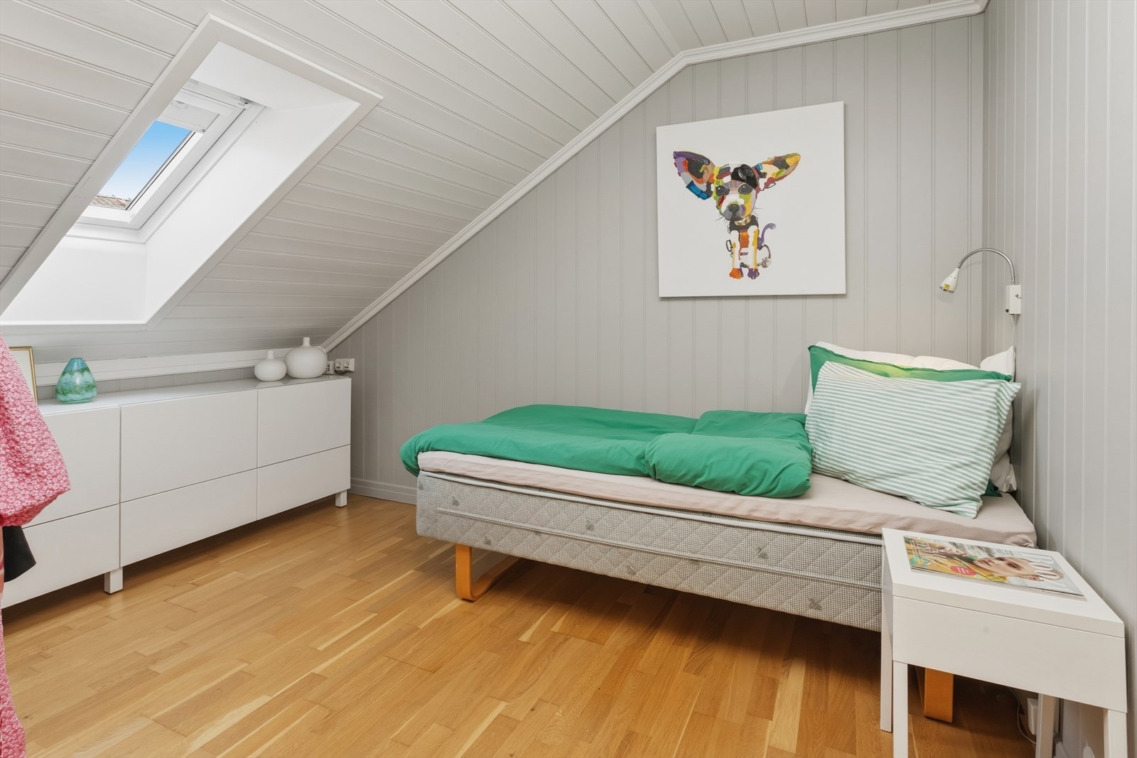 Innredet rom Galleribilde