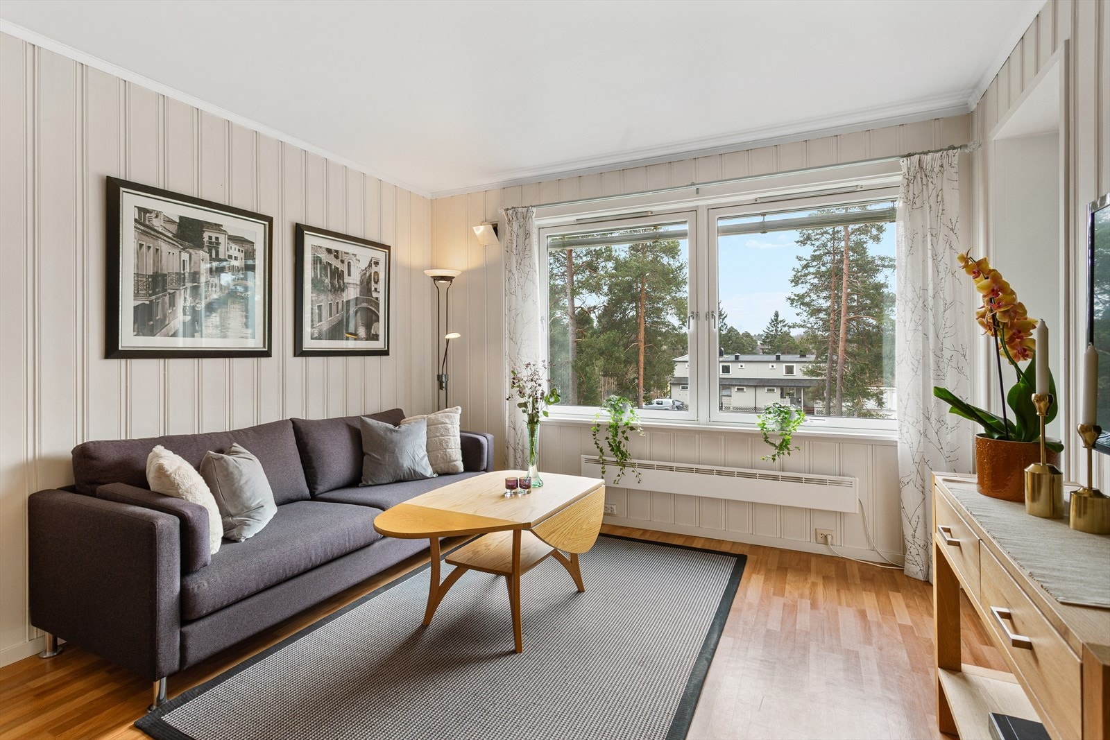 Utgang balkong fra stuen Galleribilde