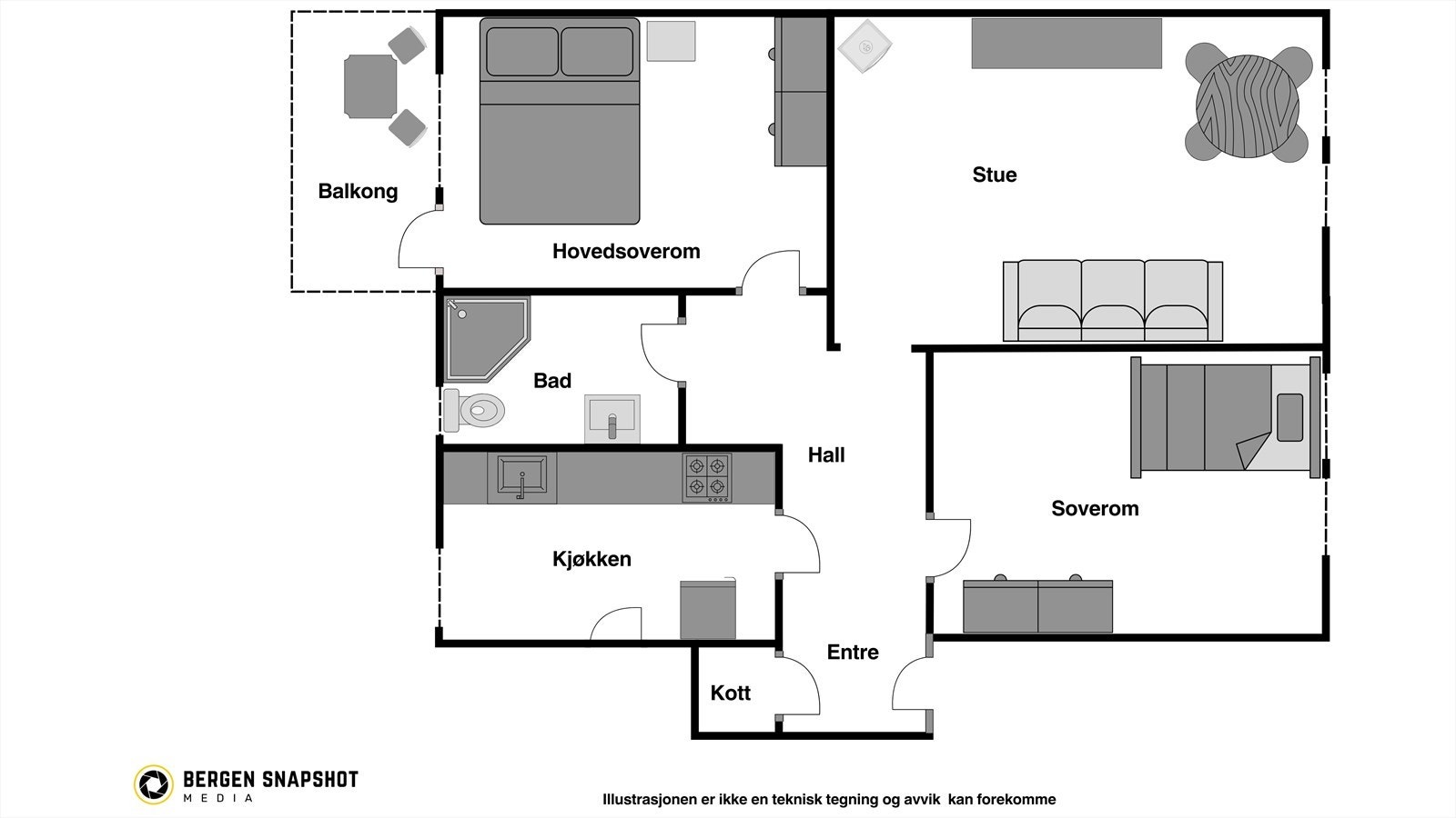- Plantegning - Galleribilde