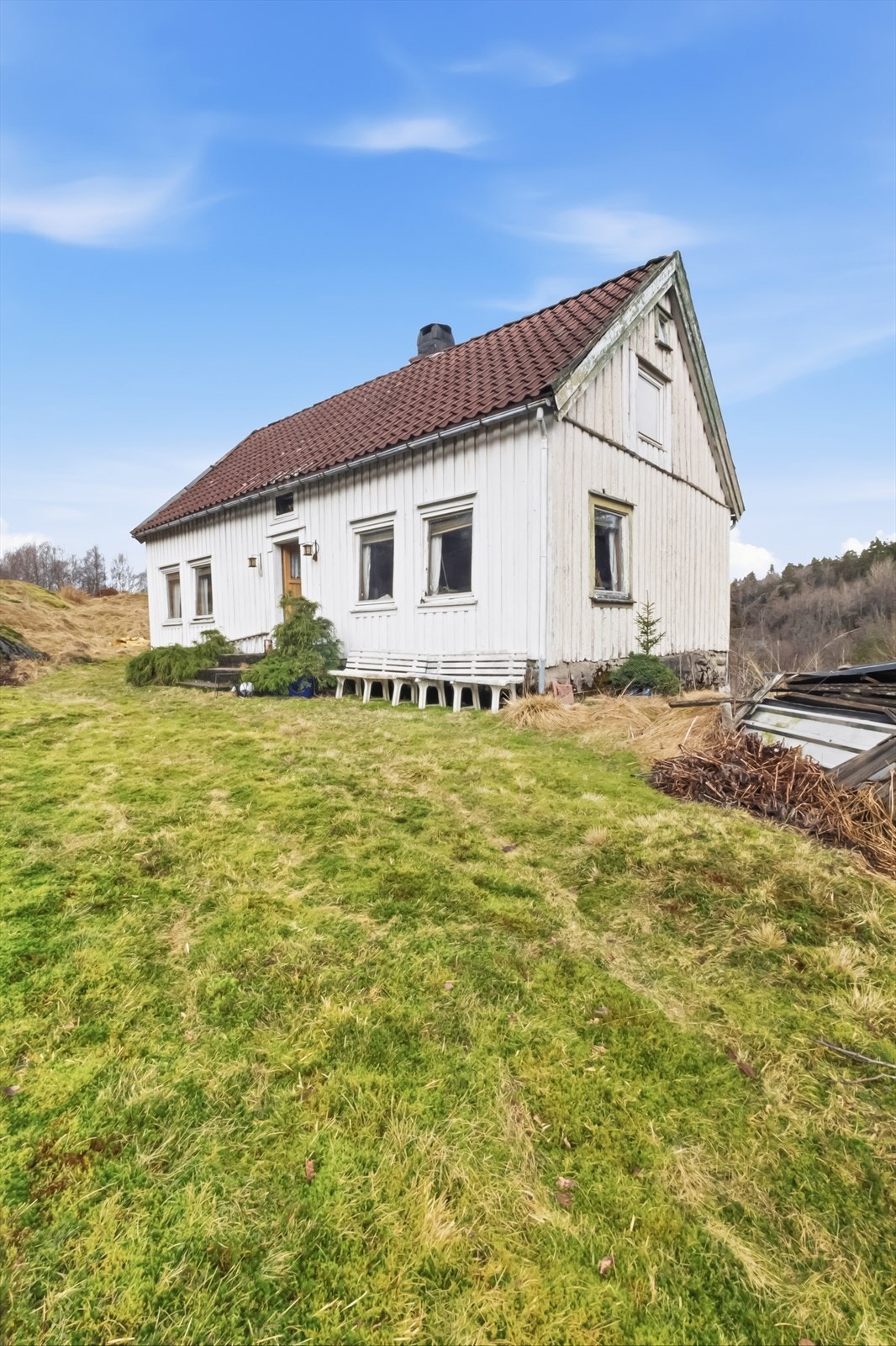 Enkel standard uten vann/ avløp og strøm. Galleribilde