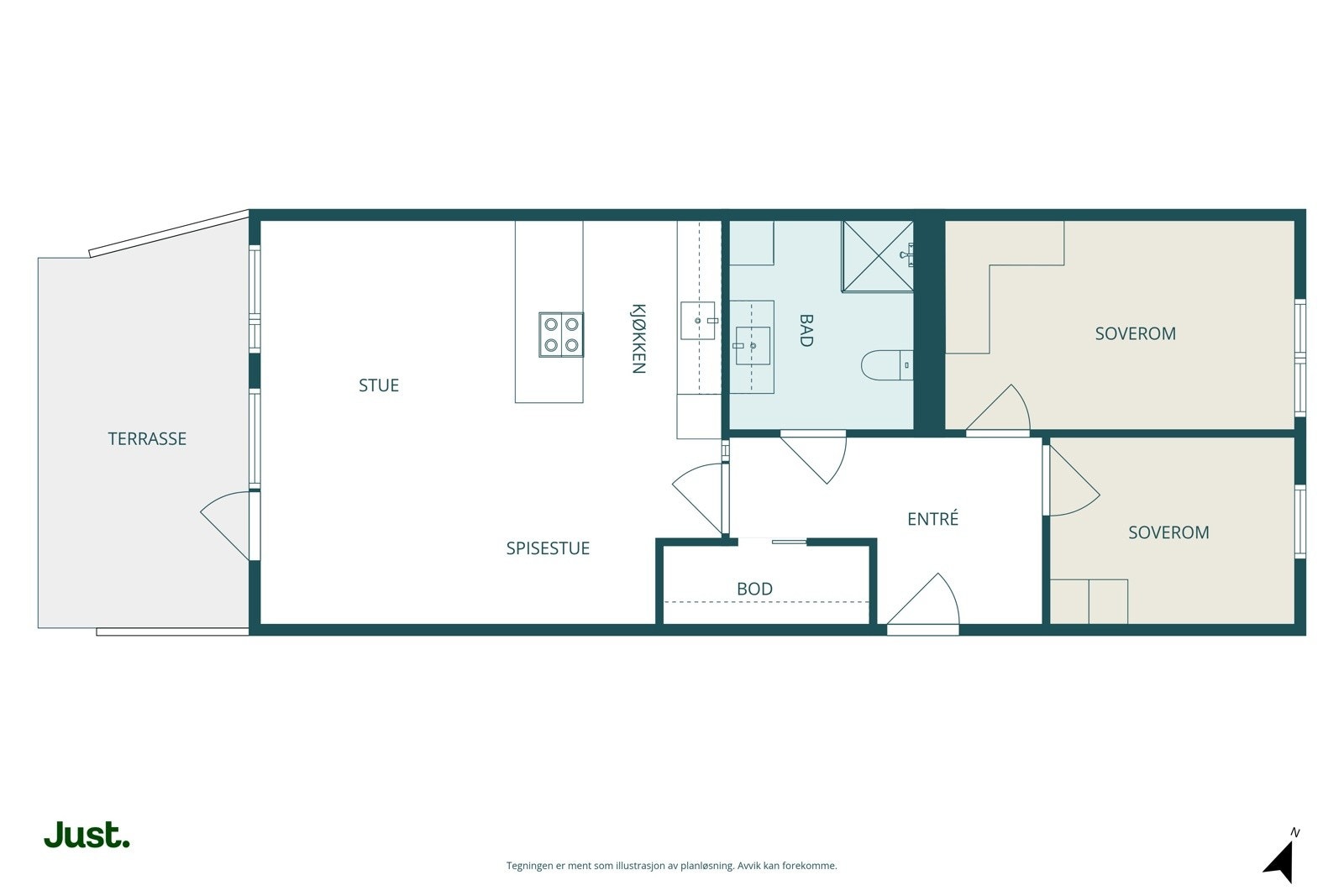 Planskisse 2. etasje