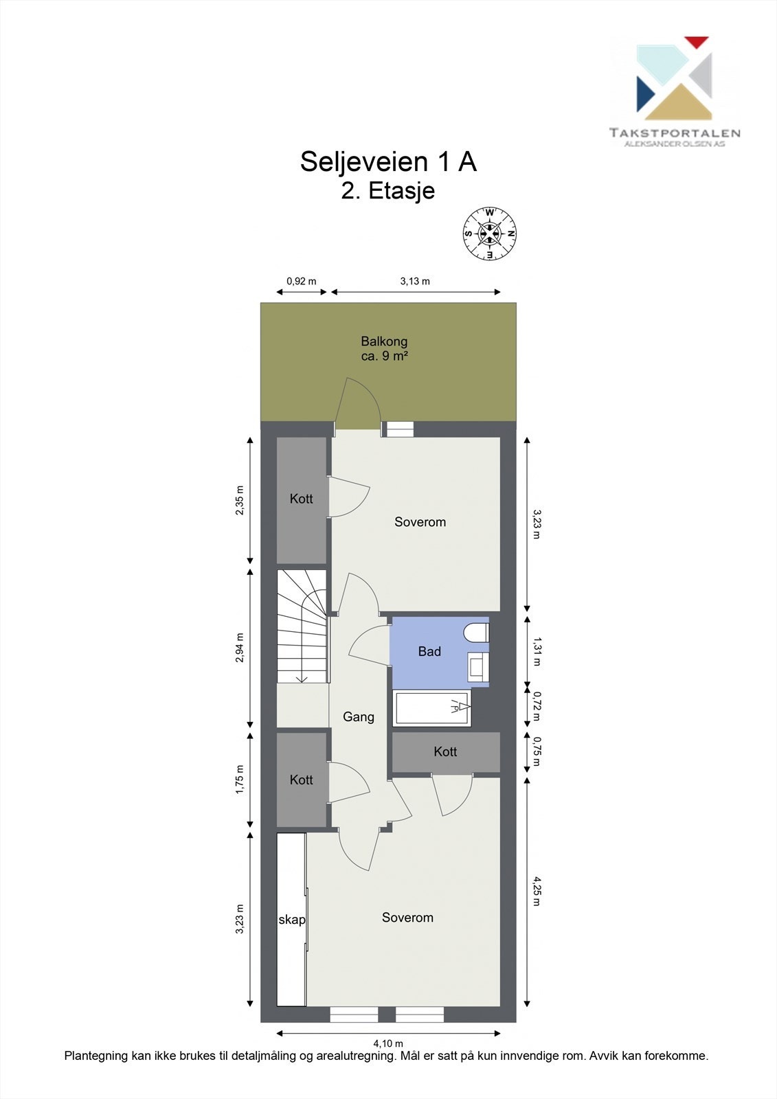 Plantegning 2. Etasje Galleribilde