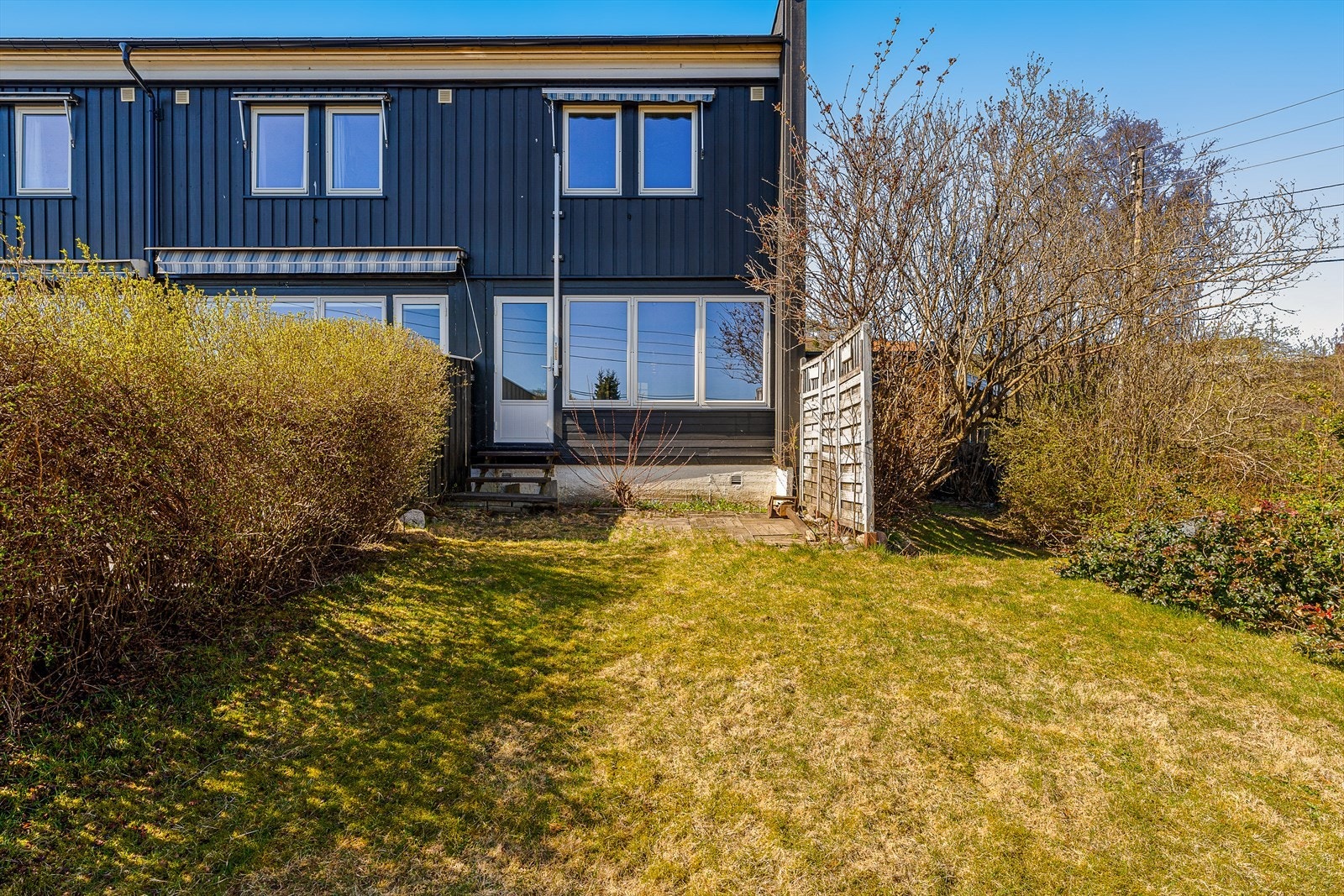 Her har man mulighet til å sette opp en terrasse eller platting. Galleribilde