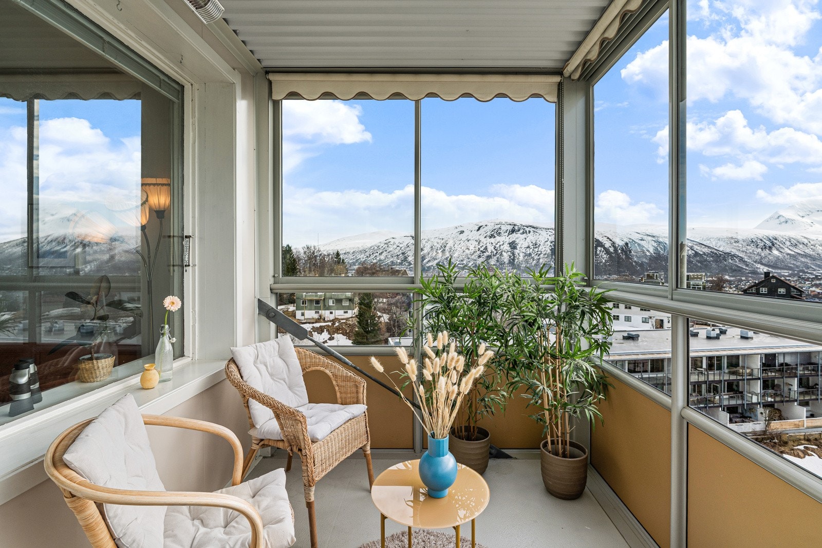 Plass til diverse utemøblement.