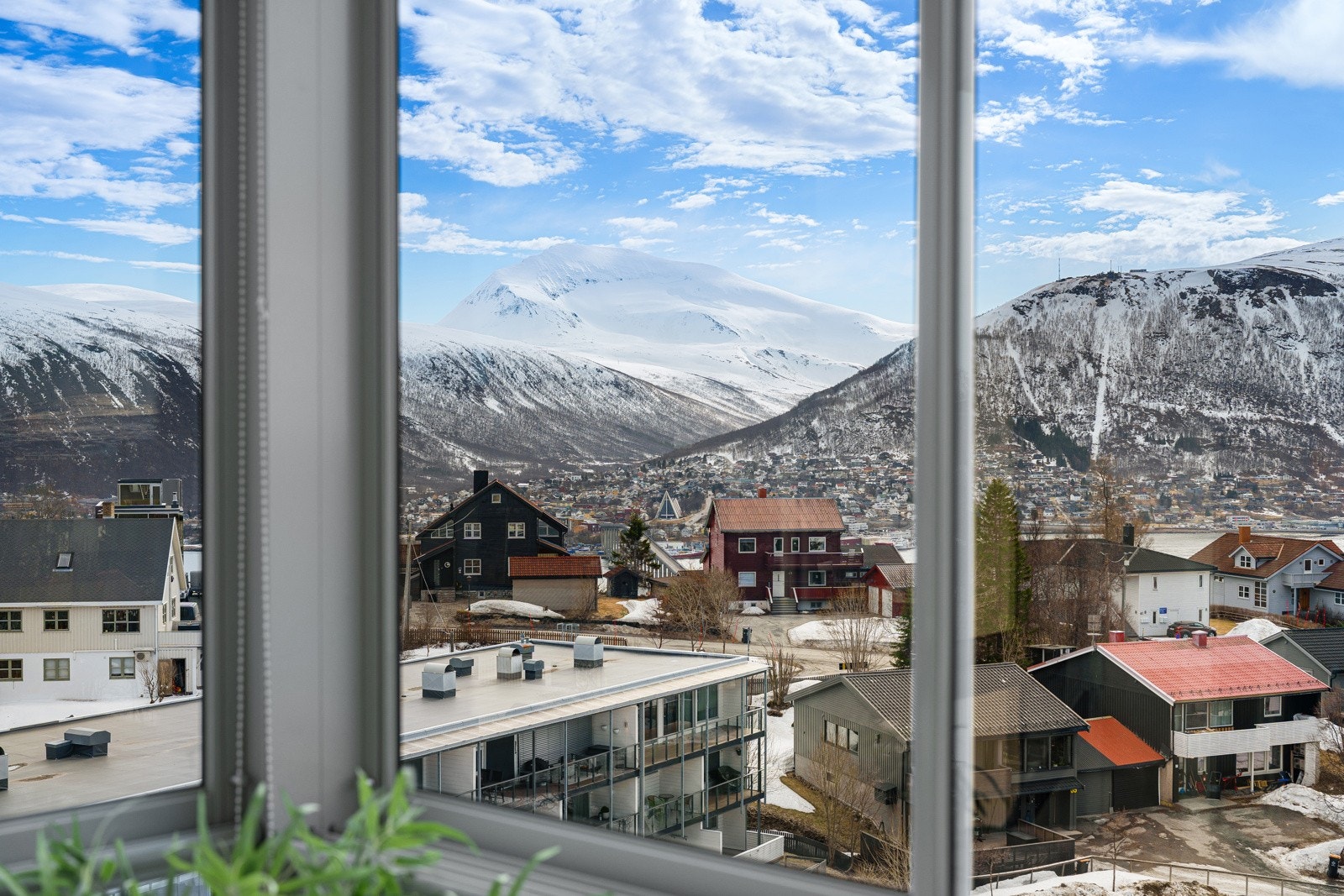 Vanvittig utsikt fra balkongen!